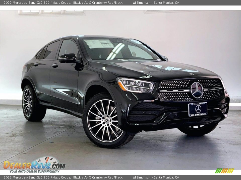 Front 3/4 View of 2022 Mercedes-Benz GLC 300 4Matic Coupe Photo #12