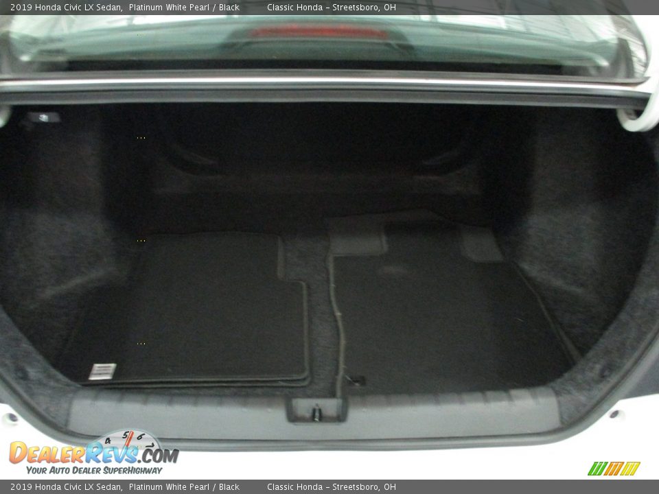 2019 Honda Civic LX Sedan Platinum White Pearl / Black Photo #20