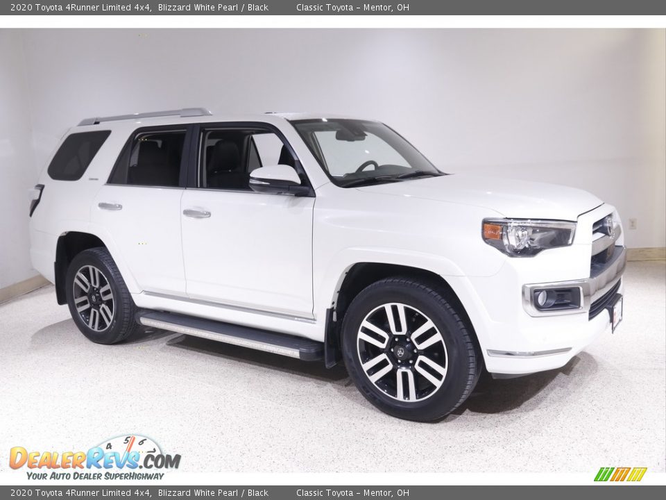2020 Toyota 4Runner Limited 4x4 Blizzard White Pearl / Black Photo #1