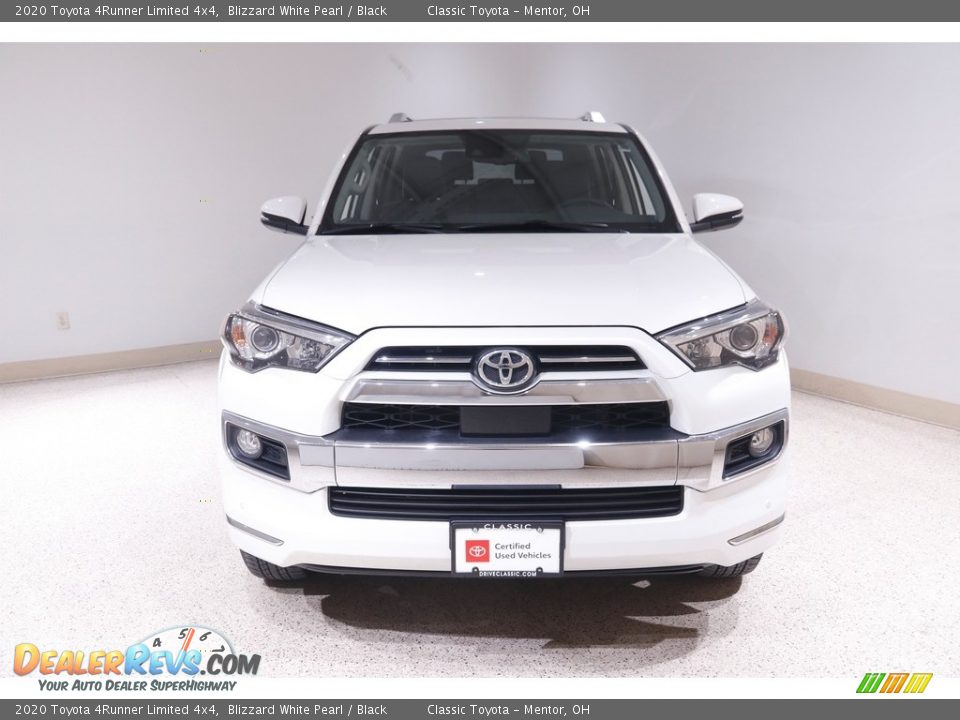 2020 Toyota 4Runner Limited 4x4 Blizzard White Pearl / Black Photo #2
