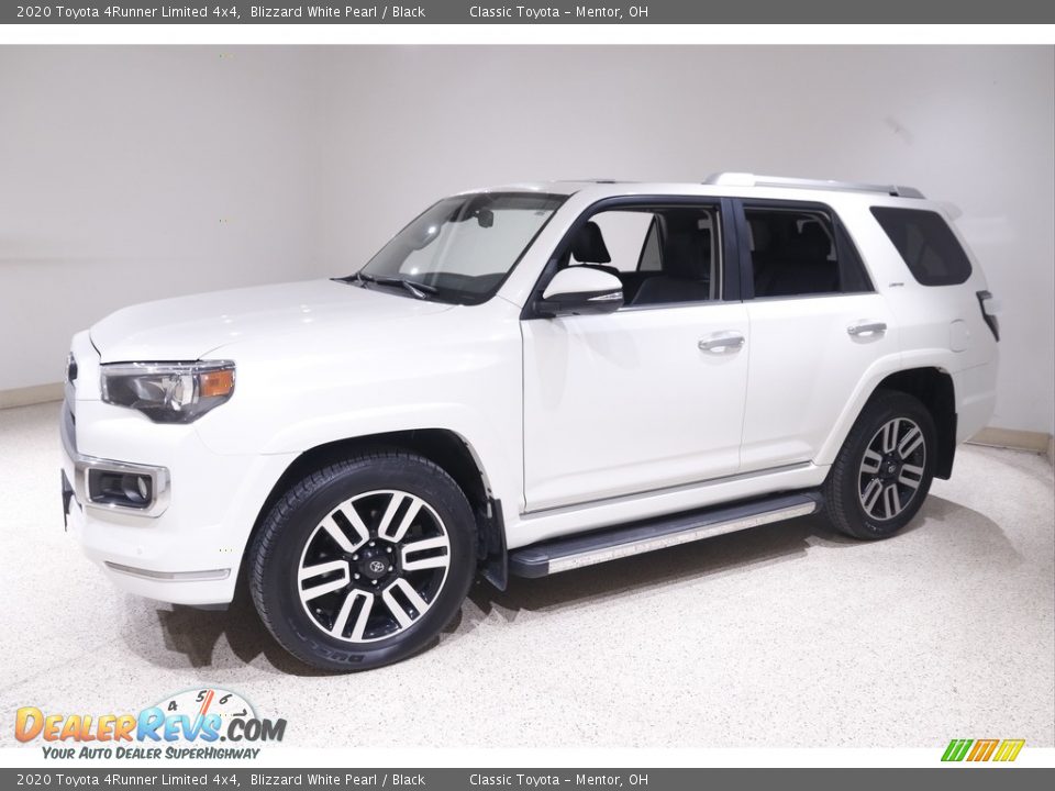 2020 Toyota 4Runner Limited 4x4 Blizzard White Pearl / Black Photo #3