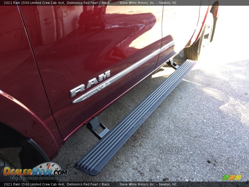 2021 Ram 1500 Limited Crew Cab 4x4 Delmonico Red Pearl / Black Photo #10