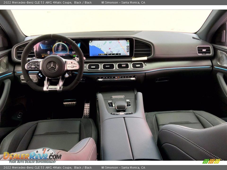 Dashboard of 2022 Mercedes-Benz GLE 53 AMG 4Matic Coupe Photo #6