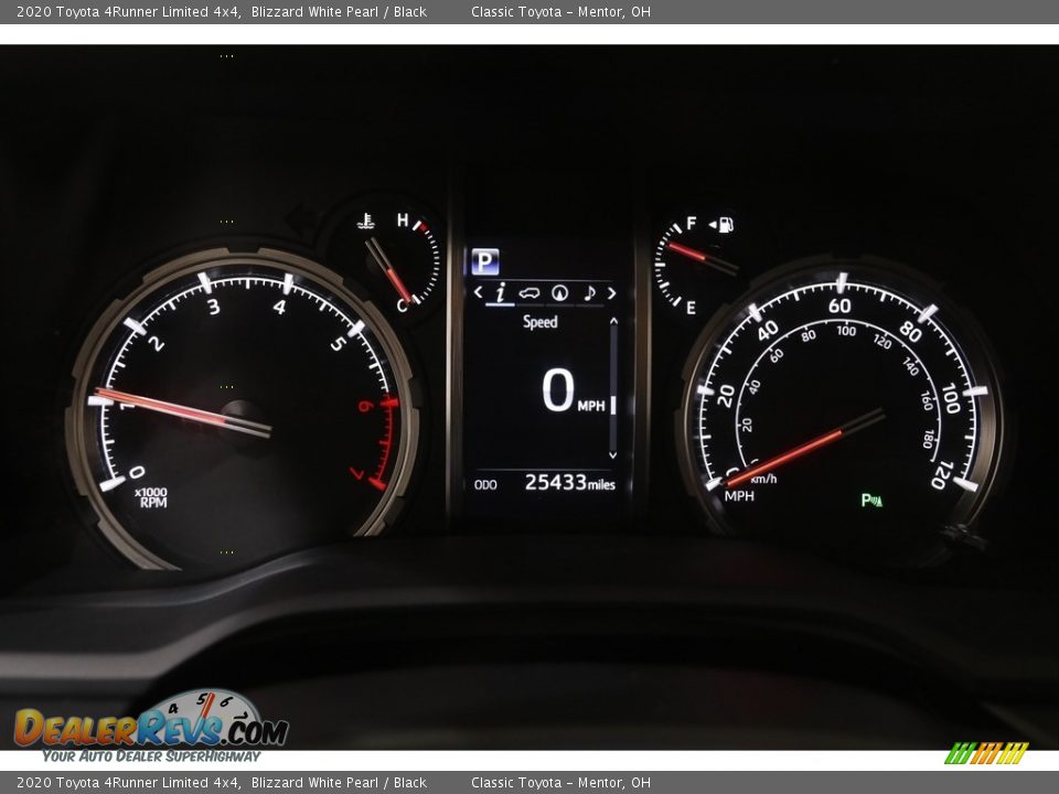 2020 Toyota 4Runner Limited 4x4 Blizzard White Pearl / Black Photo #8