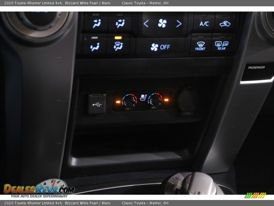 2020 Toyota 4Runner Limited 4x4 Blizzard White Pearl / Black Photo #13