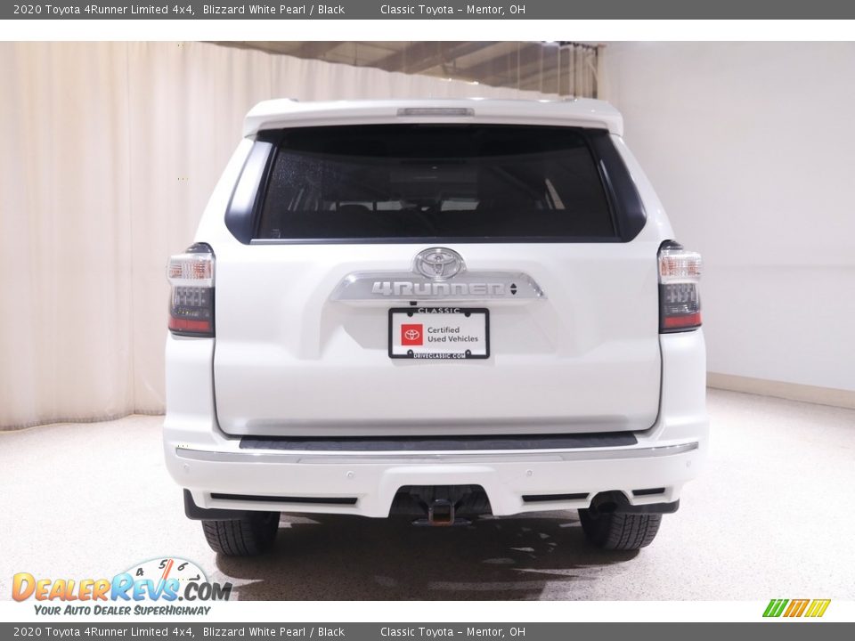 2020 Toyota 4Runner Limited 4x4 Blizzard White Pearl / Black Photo #20