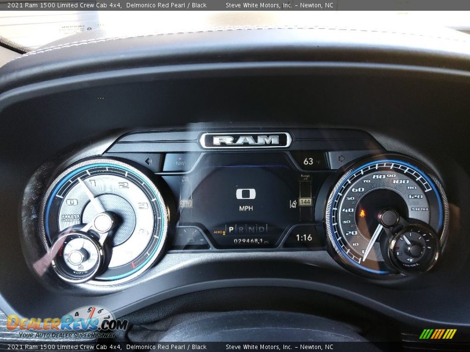 2021 Ram 1500 Limited Crew Cab 4x4 Gauges Photo #23