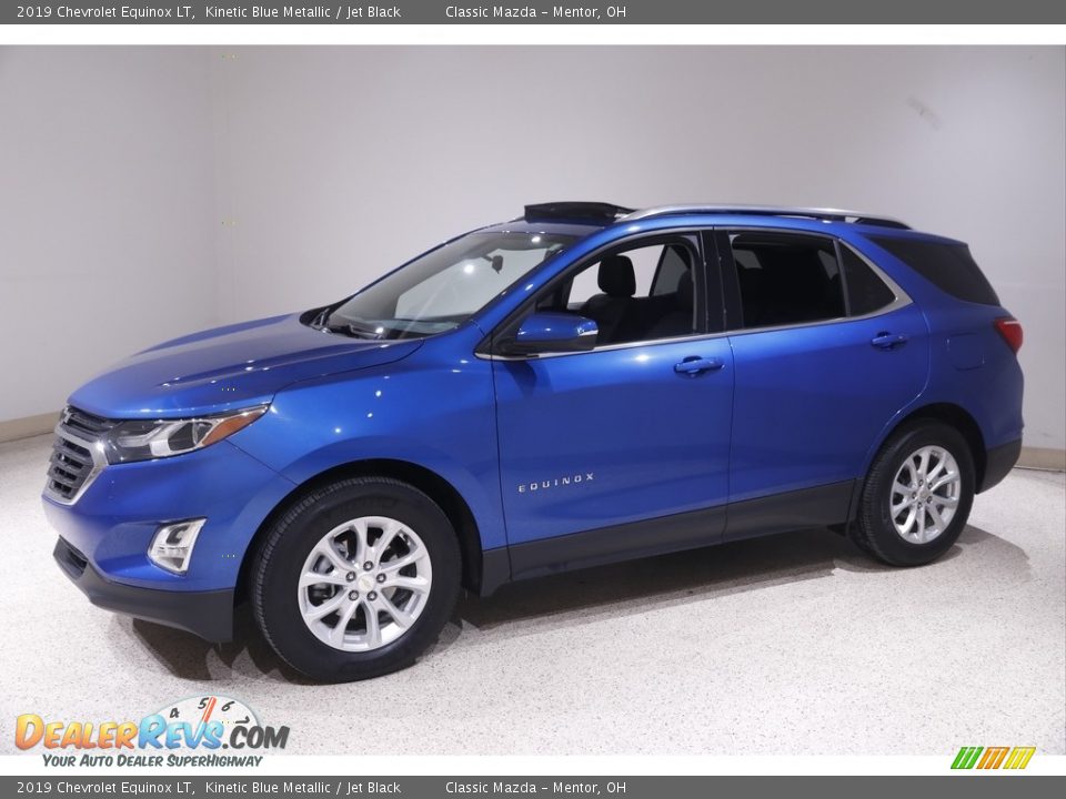 2019 Chevrolet Equinox LT Kinetic Blue Metallic / Jet Black Photo #3