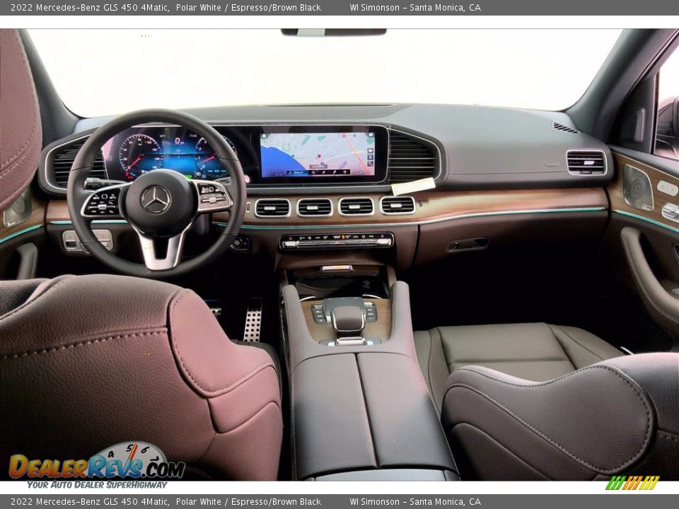 Dashboard of 2022 Mercedes-Benz GLS 450 4Matic Photo #6