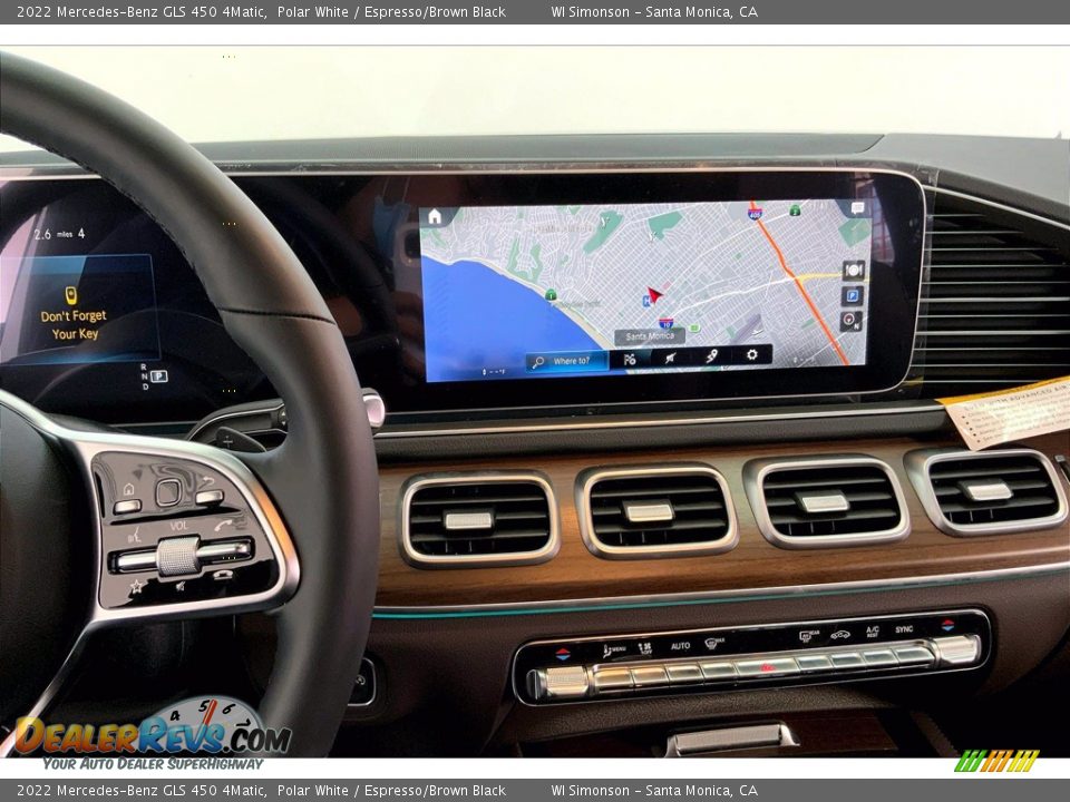 Navigation of 2022 Mercedes-Benz GLS 450 4Matic Photo #7