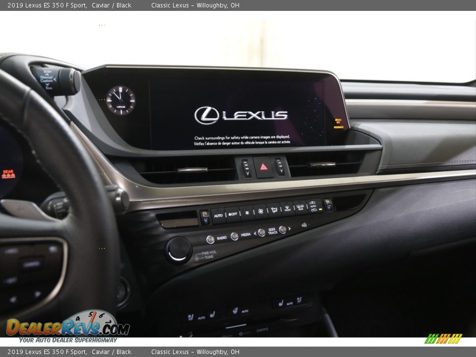 2019 Lexus ES 350 F Sport Caviar / Black Photo #9