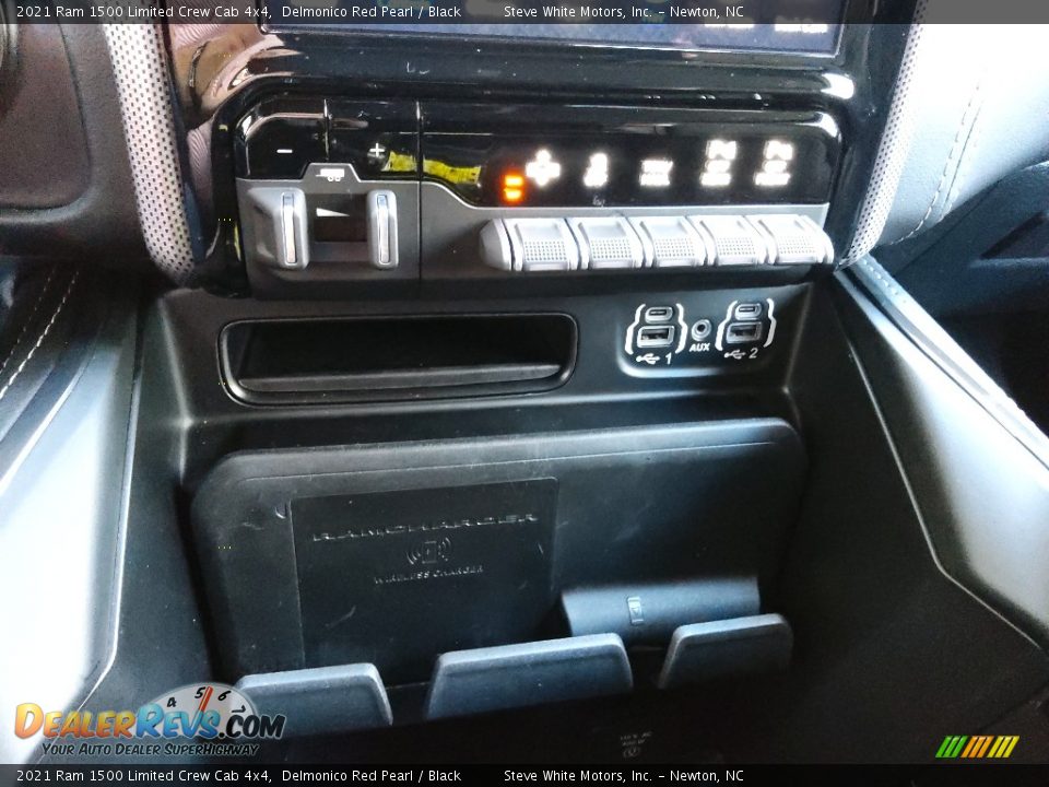 2021 Ram 1500 Limited Crew Cab 4x4 Delmonico Red Pearl / Black Photo #31