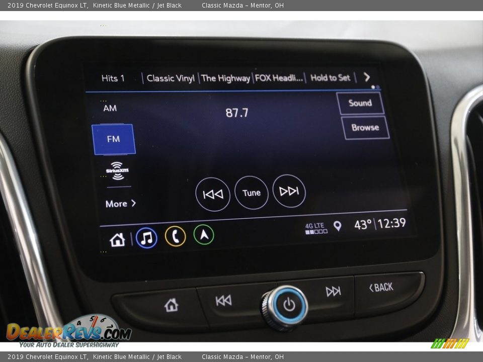 2019 Chevrolet Equinox LT Kinetic Blue Metallic / Jet Black Photo #10