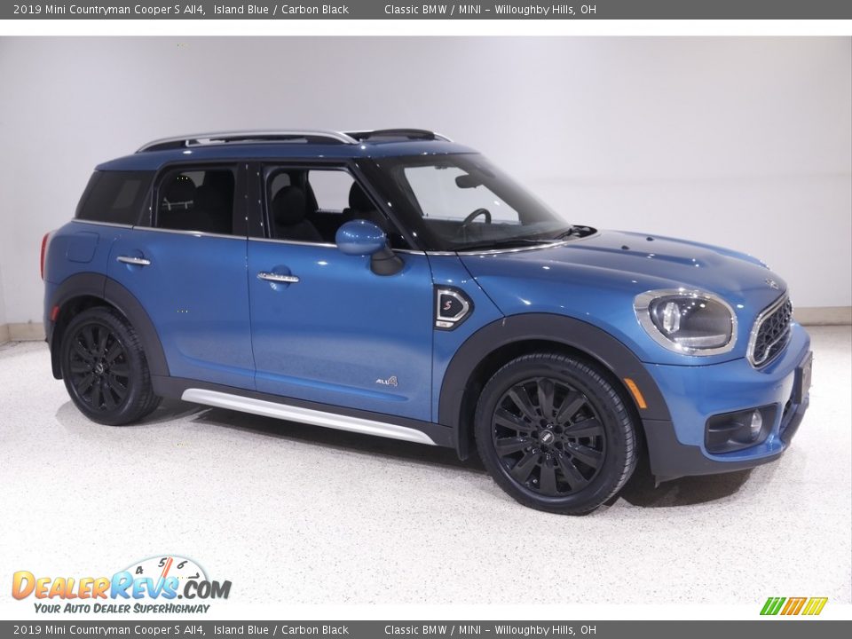 Island Blue 2019 Mini Countryman Cooper S All4 Photo #1