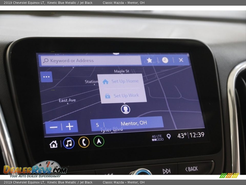 2019 Chevrolet Equinox LT Kinetic Blue Metallic / Jet Black Photo #12