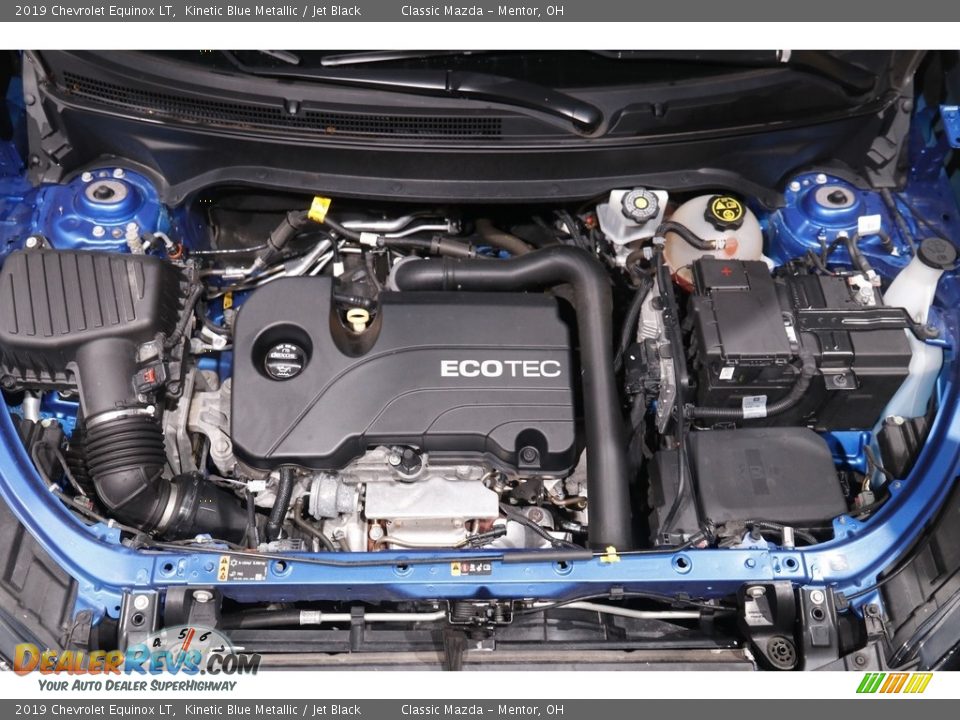 2019 Chevrolet Equinox LT Kinetic Blue Metallic / Jet Black Photo #18