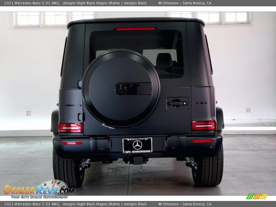 2021 Mercedes-Benz G 63 AMG designo Night Black Magno (Matte) / designo Black Photo #3