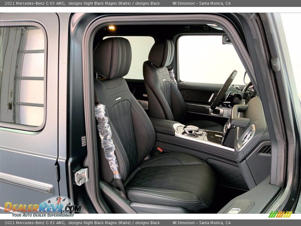 designo Black Interior - 2021 Mercedes-Benz G 63 AMG Photo #5
