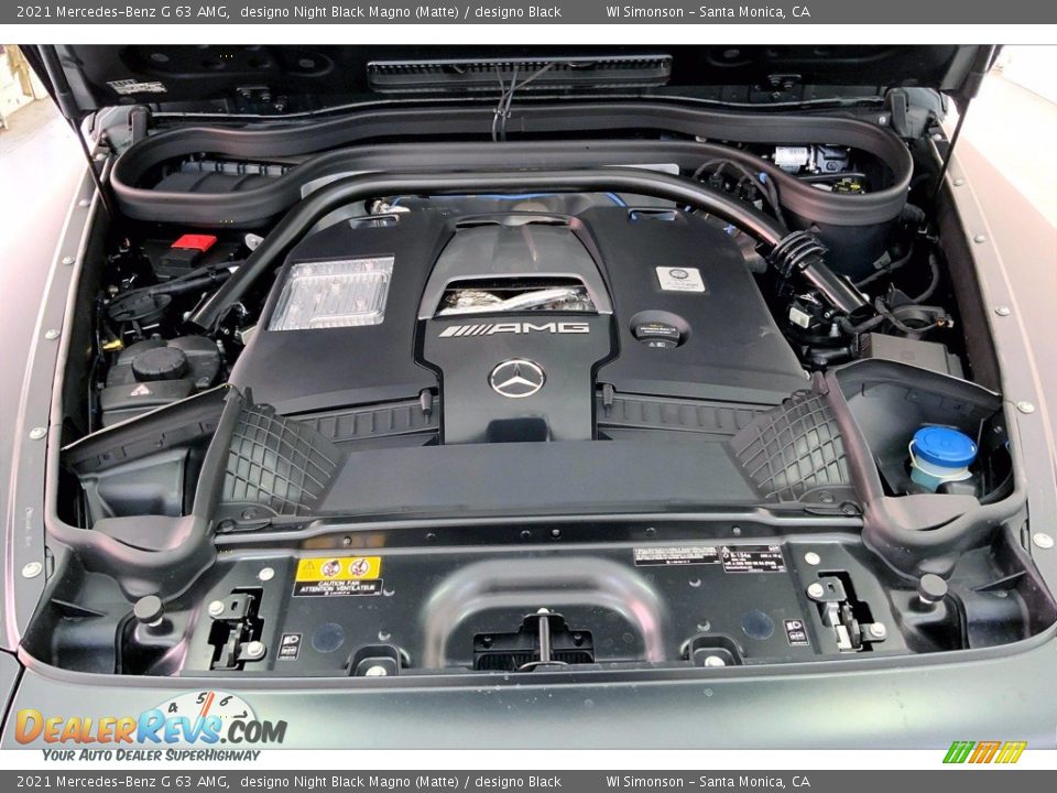 2021 Mercedes-Benz G 63 AMG 4.0 Liter DI biturbo DOHC 32-Valve VVT V8 Engine Photo #9