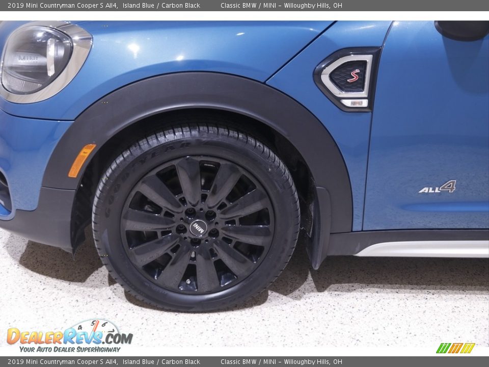 2019 Mini Countryman Cooper S All4 Island Blue / Carbon Black Photo #20