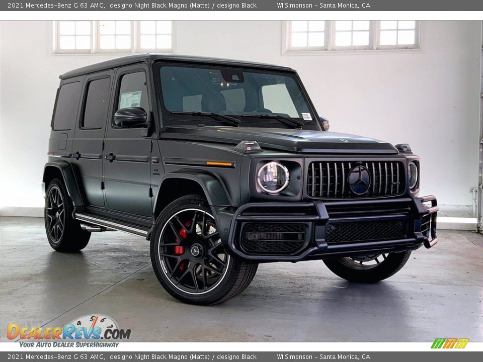 Front 3/4 View of 2021 Mercedes-Benz G 63 AMG Photo #12