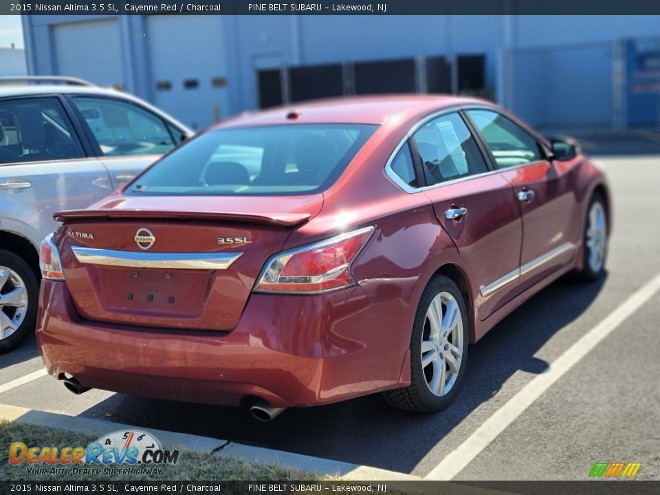 Cayenne Red 2015 Nissan Altima 3.5 SL Photo #3