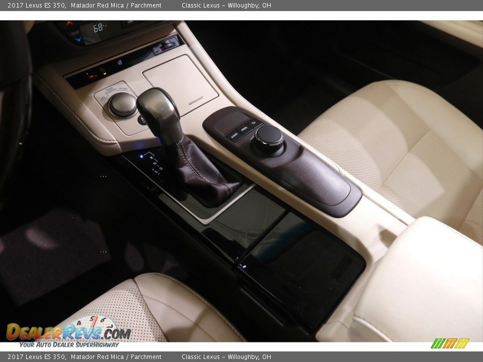 2017 Lexus ES 350 Matador Red Mica / Parchment Photo #13