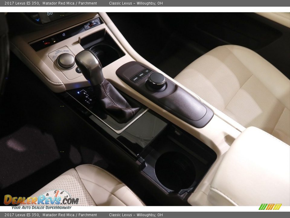 2017 Lexus ES 350 Matador Red Mica / Parchment Photo #14