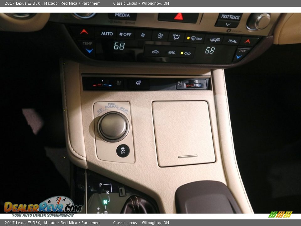 2017 Lexus ES 350 Matador Red Mica / Parchment Photo #15