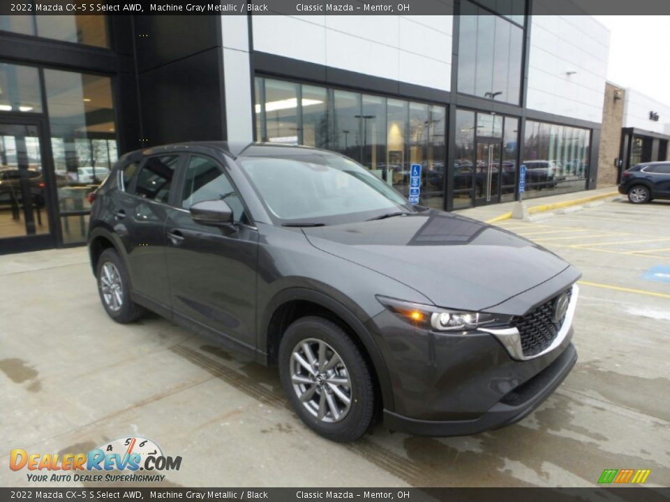 2022 Mazda CX-5 S Select AWD Machine Gray Metallic / Black Photo #1