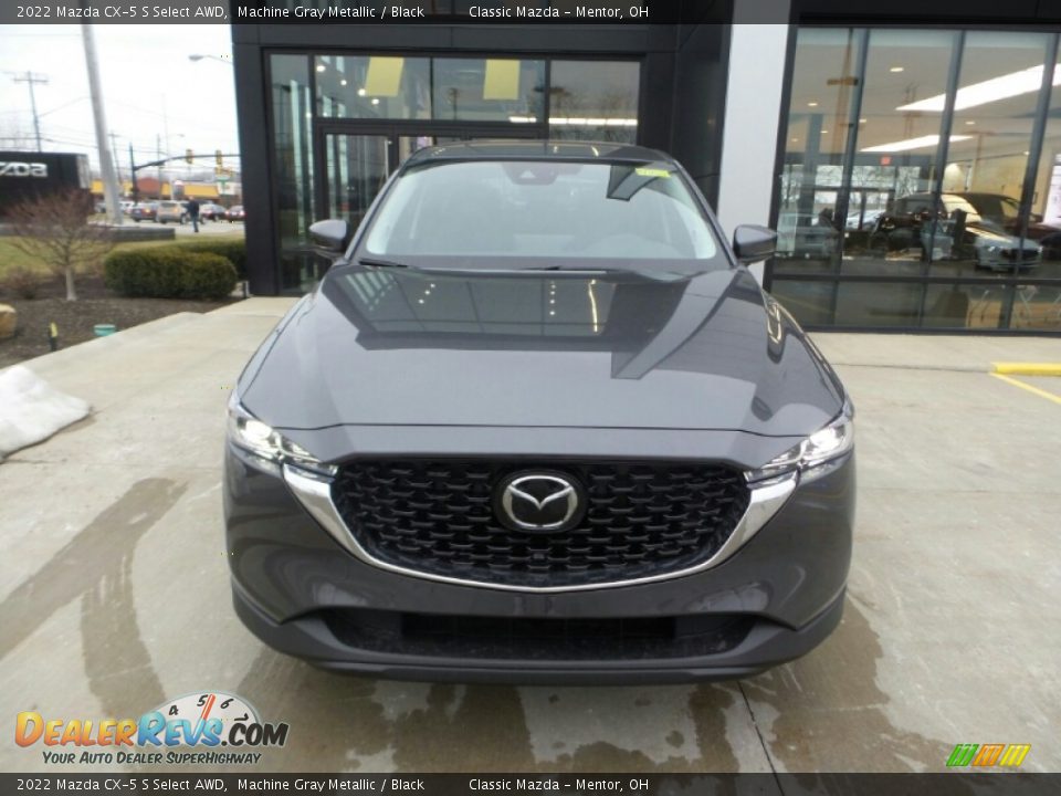 2022 Mazda CX-5 S Select AWD Machine Gray Metallic / Black Photo #2