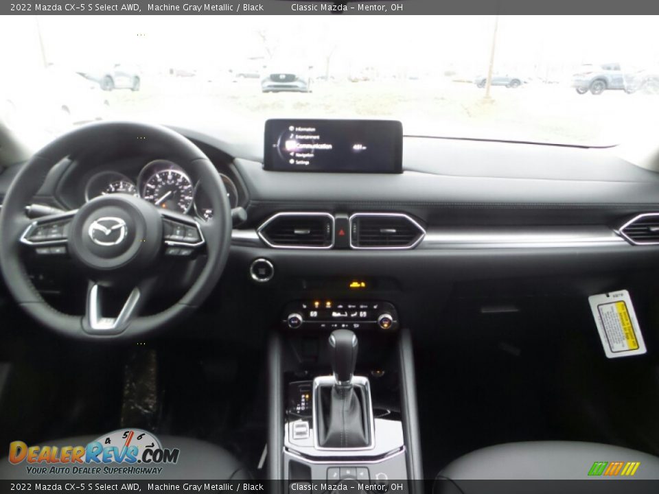 2022 Mazda CX-5 S Select AWD Machine Gray Metallic / Black Photo #3