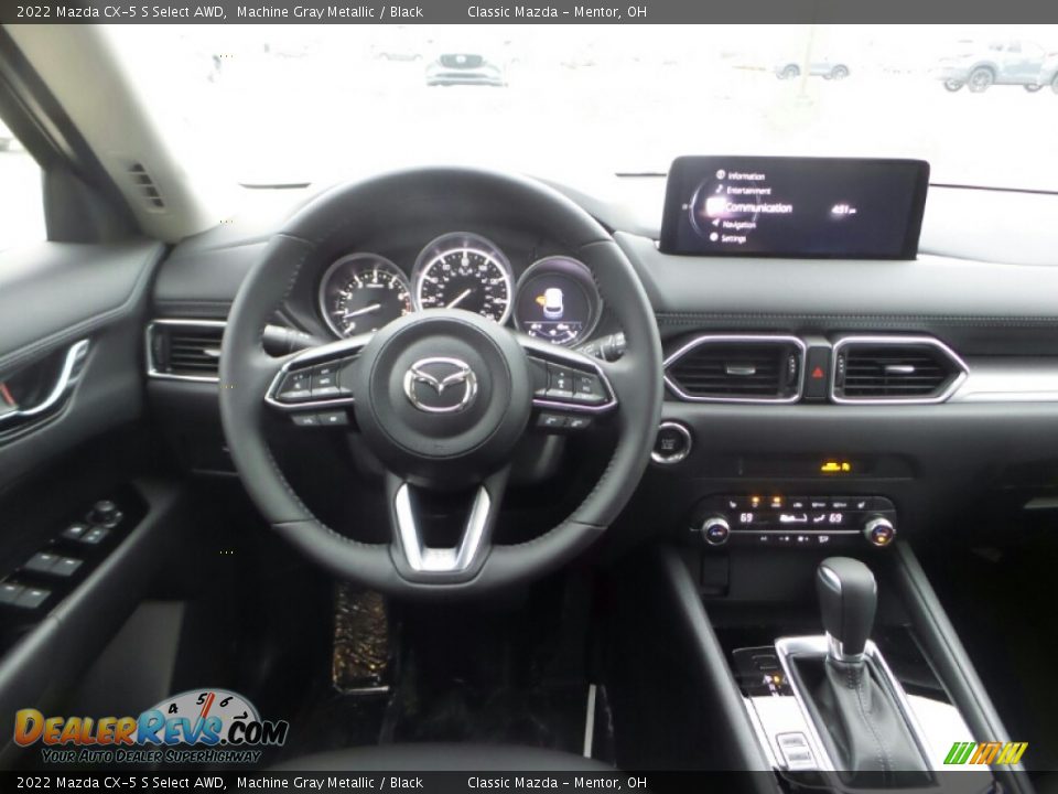 2022 Mazda CX-5 S Select AWD Machine Gray Metallic / Black Photo #4