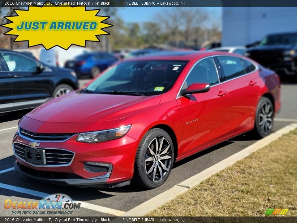 2016 Chevrolet Malibu LT Crystal Red Tintcoat / Jet Black Photo #1