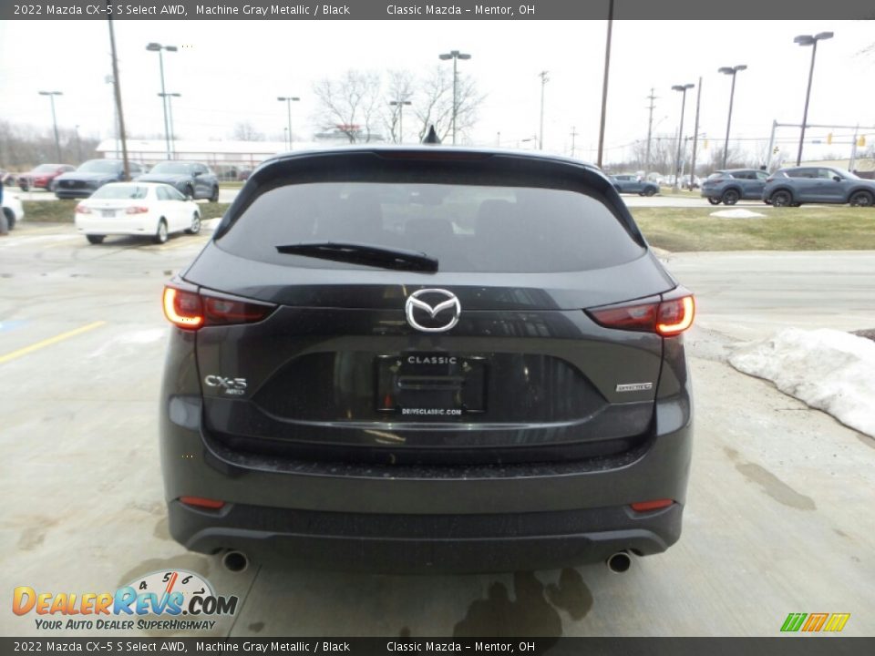 2022 Mazda CX-5 S Select AWD Machine Gray Metallic / Black Photo #5