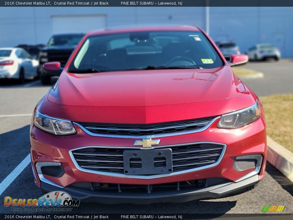 2016 Chevrolet Malibu LT Crystal Red Tintcoat / Jet Black Photo #2