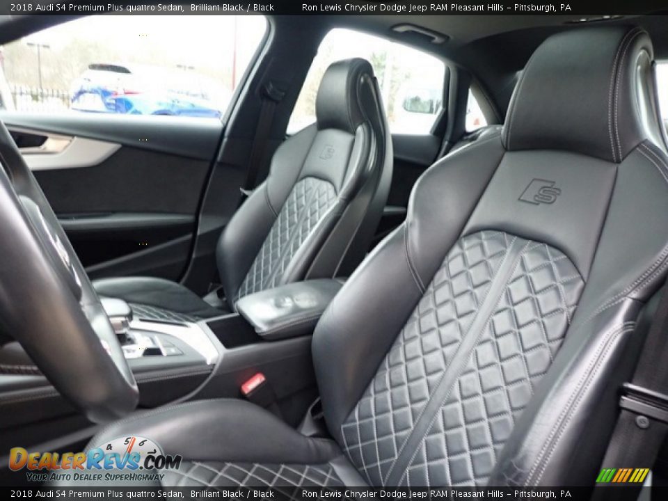 Front Seat of 2018 Audi S4 Premium Plus quattro Sedan Photo #12