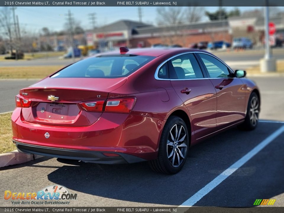 2016 Chevrolet Malibu LT Crystal Red Tintcoat / Jet Black Photo #3