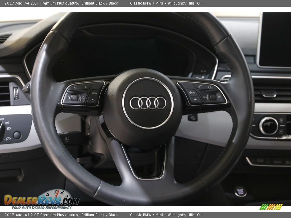 2017 Audi A4 2.0T Premium Plus quattro Steering Wheel Photo #7