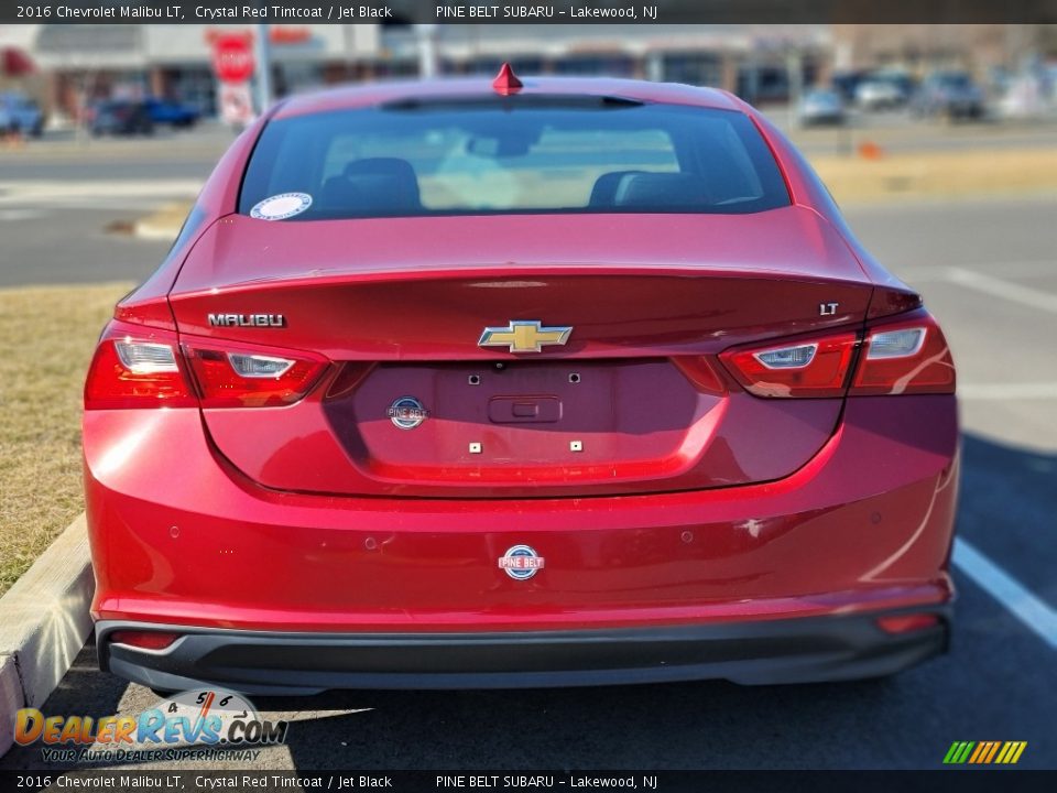 2016 Chevrolet Malibu LT Crystal Red Tintcoat / Jet Black Photo #4