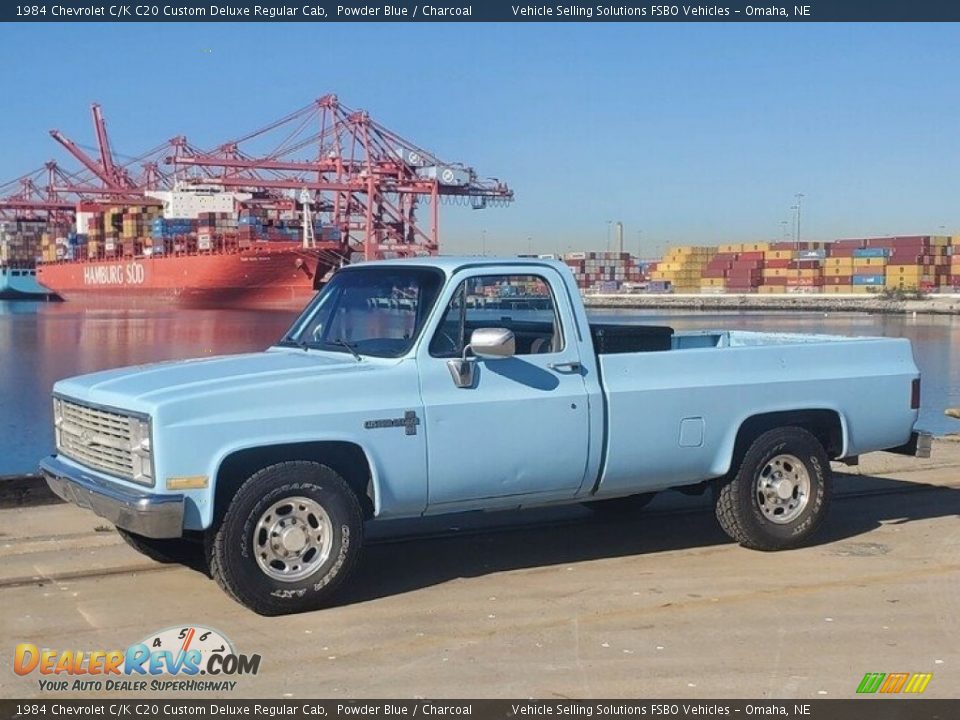 Front 3/4 View of 1984 Chevrolet C/K C20 Custom Deluxe Regular Cab Photo #1