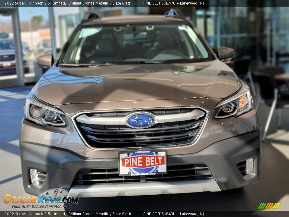 2022 Subaru Outback 2.5i Limited Brilliant Bronze Metallic / Slate Black Photo #3