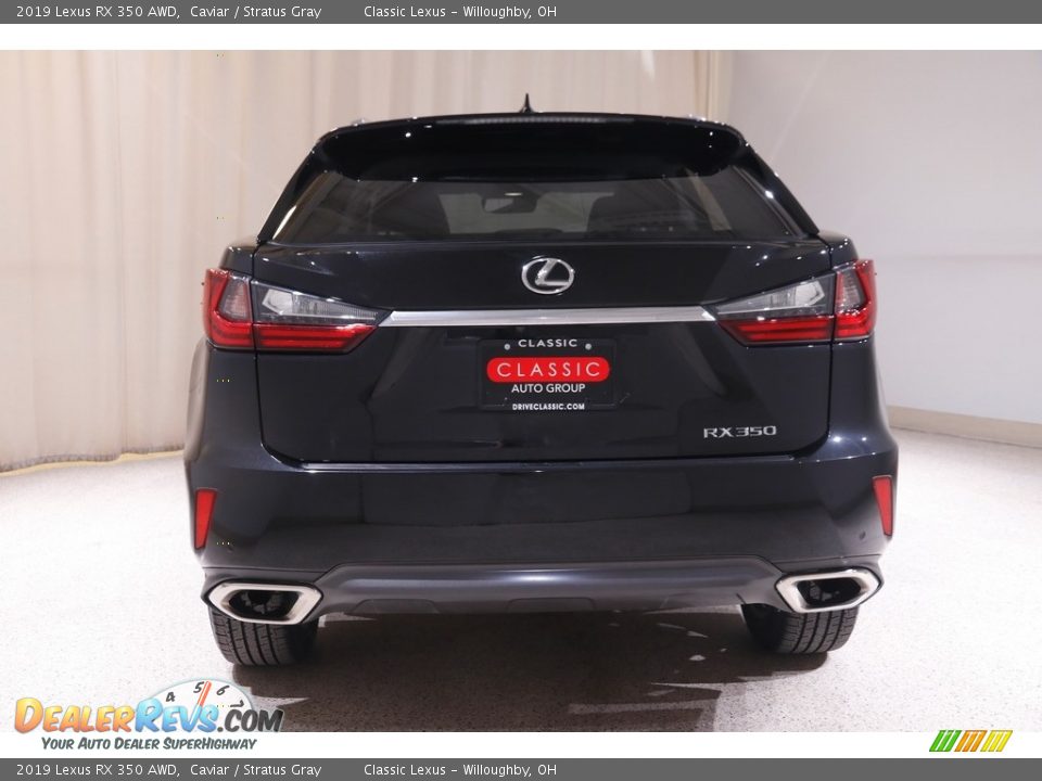 2019 Lexus RX 350 AWD Caviar / Stratus Gray Photo #21