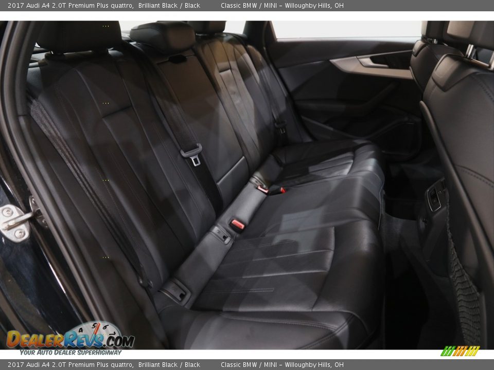 Rear Seat of 2017 Audi A4 2.0T Premium Plus quattro Photo #17