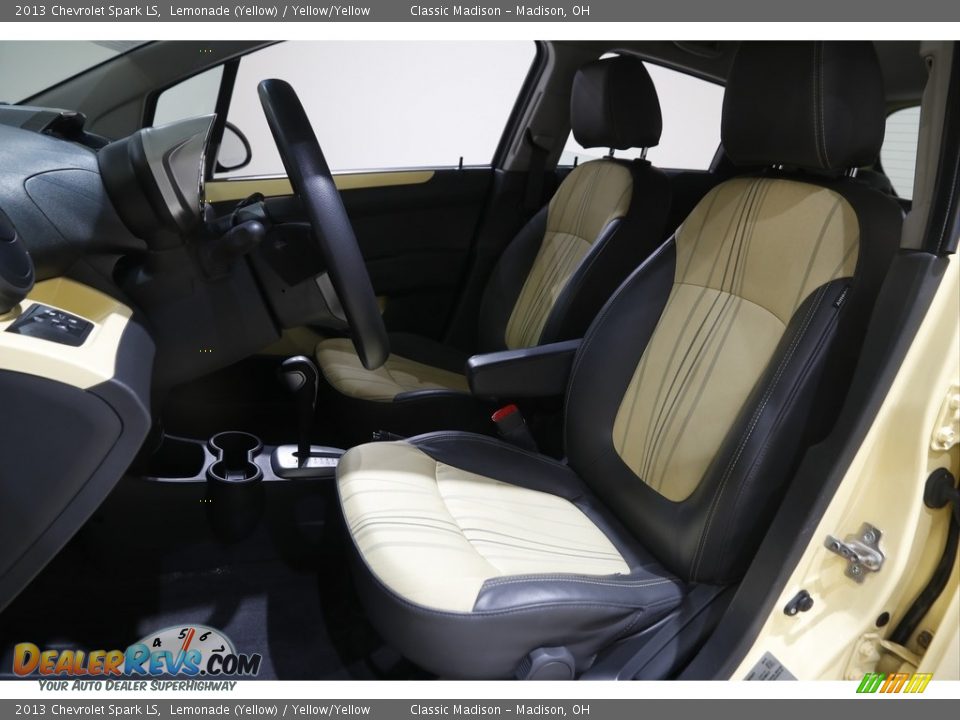 2013 Chevrolet Spark LS Lemonade (Yellow) / Yellow/Yellow Photo #5