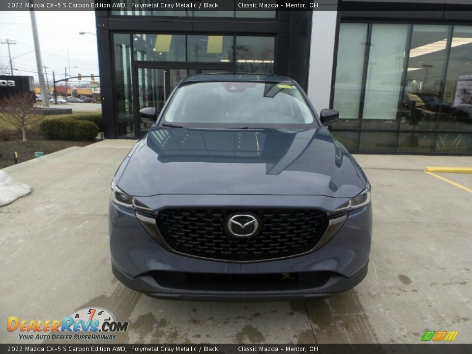2022 Mazda CX-5 S Carbon Edition AWD Polymetal Gray Metallic / Black Photo #2