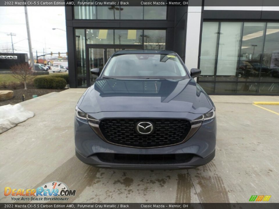 2022 Mazda CX-5 S Carbon Edition AWD Polymetal Gray Metallic / Black Photo #2