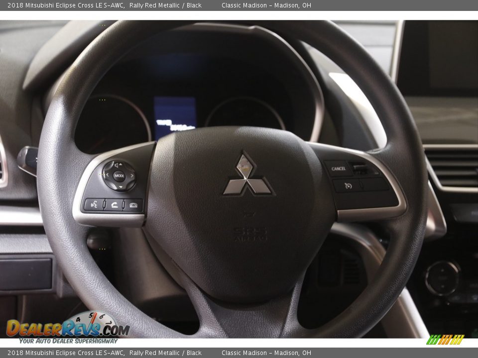 2018 Mitsubishi Eclipse Cross LE S-AWC Steering Wheel Photo #7