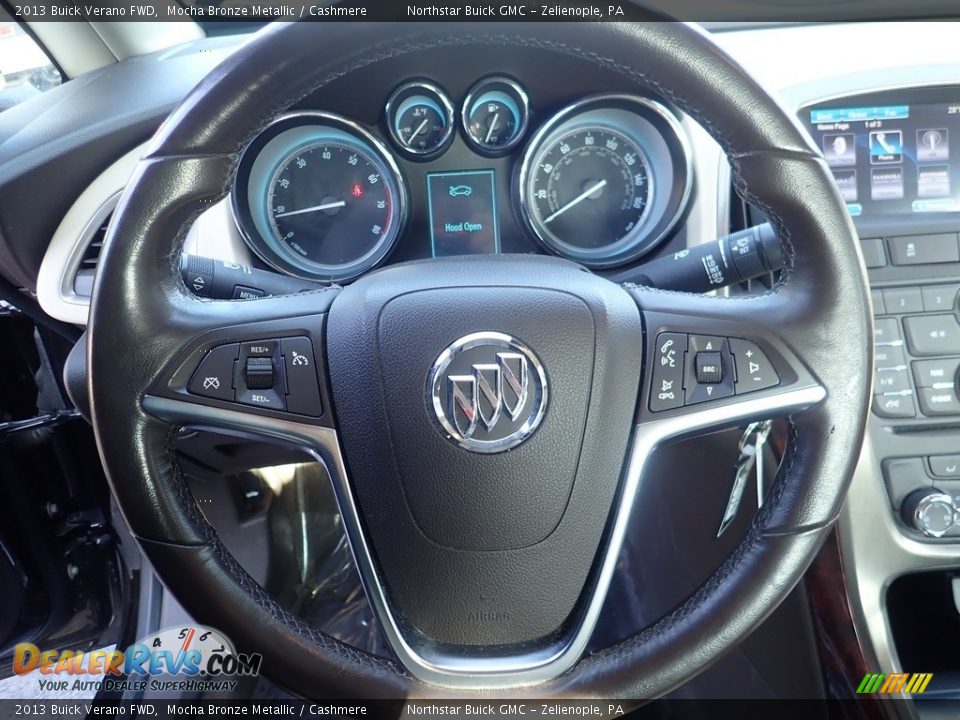 2013 Buick Verano FWD Mocha Bronze Metallic / Cashmere Photo #23