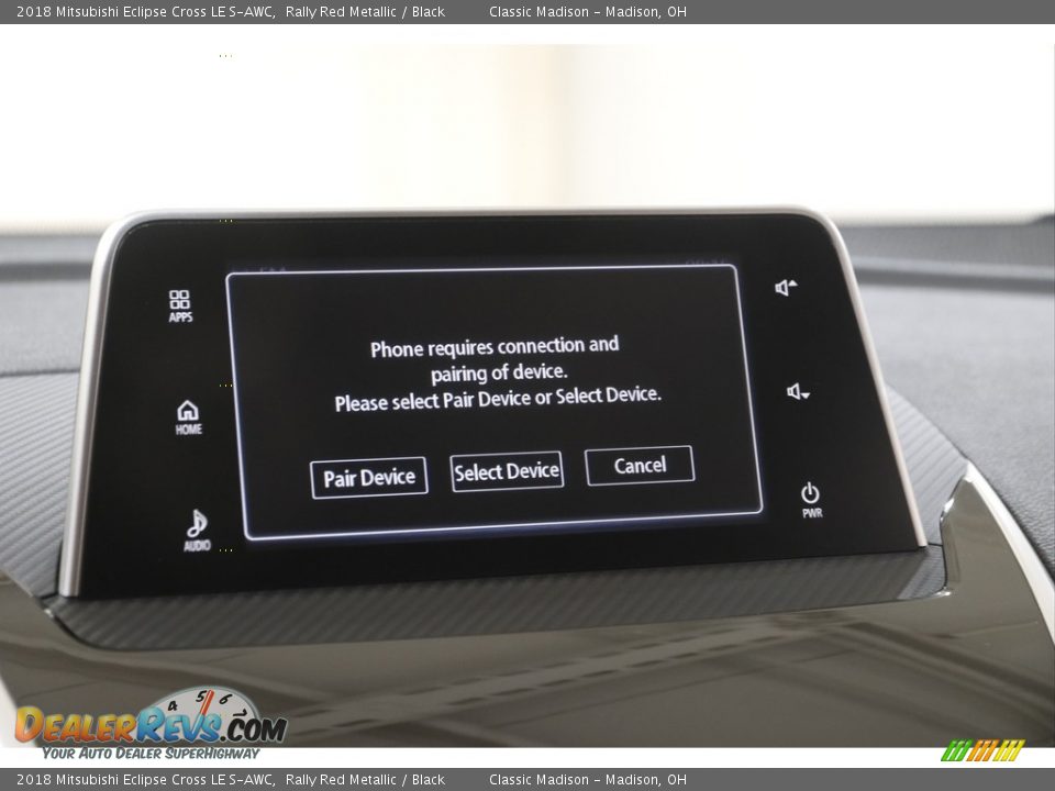 2018 Mitsubishi Eclipse Cross LE S-AWC Rally Red Metallic / Black Photo #13